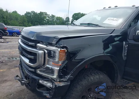 2022 Ford F250 Platinum из США, поврежденный, VIN 1FT7W2BN9NEE96881